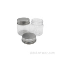 Cosmetic Glass Cream Jar Wholesale PET Plastic Jar Storage Bottle Container for Food Manufactory